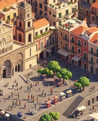 Illustration for 3 Days in Amalfi — Family with Kids