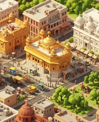 Illustration for 3 Days in Amritsar — Culture & History