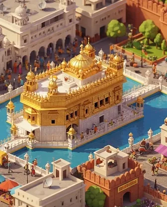 Illustration for 3 Days in Amritsar — First-Timer Highlights