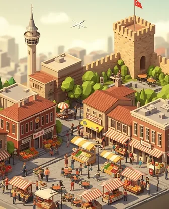 Illustration for 2 Days in Ankara — Food & Wine