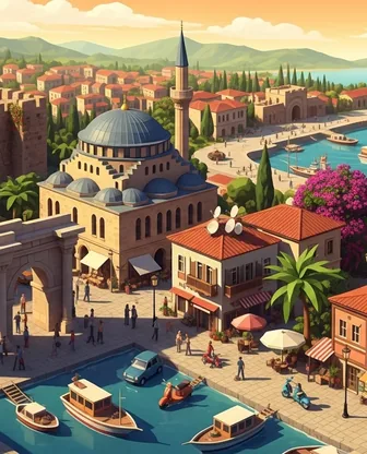 Illustration for 3 Days in Antalya — Culture & History