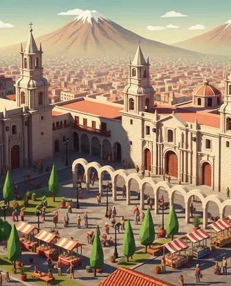 Illustration for 3 Days in Arequipa — First-Timer Highlights