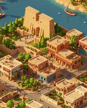 Illustration for 2 Days in Aswan — Romance