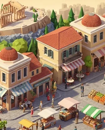 Illustration for 2 Days in Athens — Food & Wine