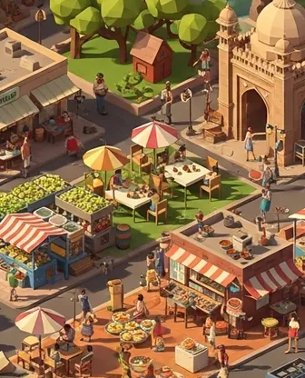 Illustration for 2 Days in Aurangabad — Food & Wine