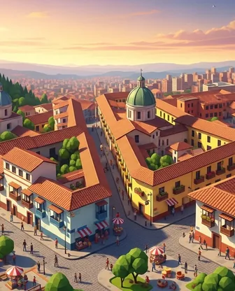 Illustration for 2 Days in Bogota — Romance