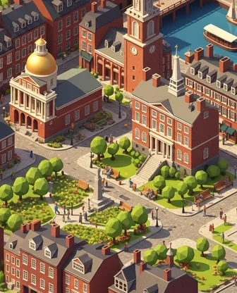 Illustration for 3 Days in Boston — Culture & History
