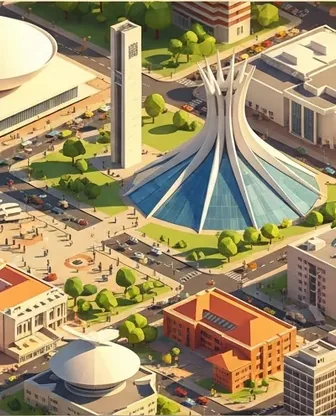 Illustration for 3 Days in Brasília — Culture & History
