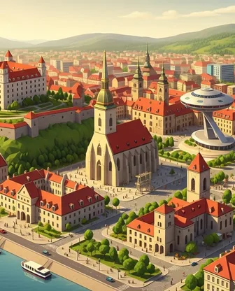Illustration for 3 Days in Bratislava — First-Timer Highlights