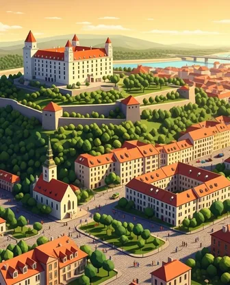 Illustration for 2 Days in Bratislava — Romance