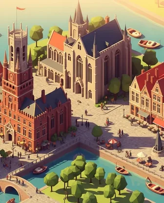 Illustration for 3 Days in Bruges — Culture & History