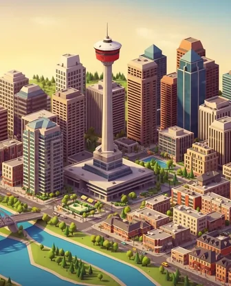 Illustration for 2 Days in Calgary — Romance