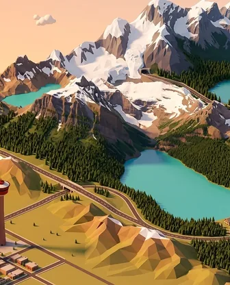 Illustration for Canadian Rockies Adventure