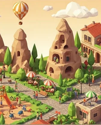 Illustration for 3 Days in Cappadocia — Family with Kids