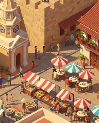 Illustration for 2 Days in Cartagena — Food & Wine