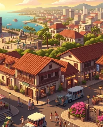 Illustration for 2 Days in Cebu — Romance