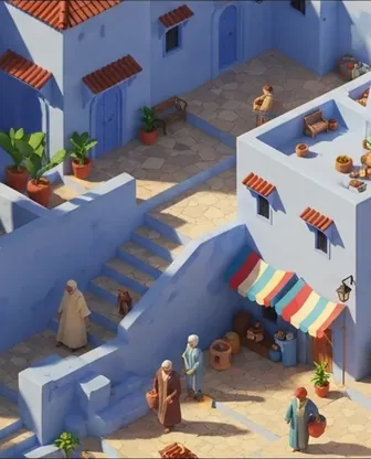 Illustration for 3 Days in Chefchaouen — Culture & History