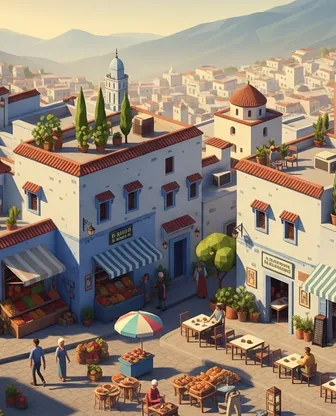 Illustration for 2 Days in Chefchaouen — Food & Wine