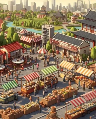 Illustration for 2 Days in Chengdu — Food & Wine