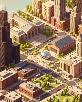 Illustration for 3 Days in Chicago — Culture & History