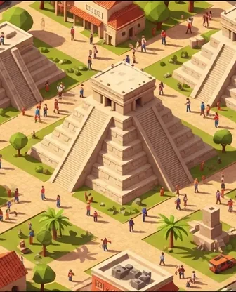 Illustration for 3 Days in Chichen Itza — Culture & History
