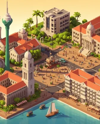 Illustration for 2 Days in Colombo — Romance