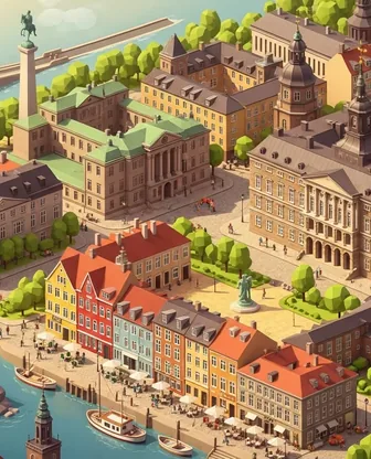 Illustration for 3 Days in Copenhagen — Culture & History