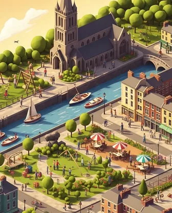 Illustration for 3 Days in Cork — Family with Kids
