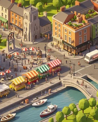 Illustration for 2 Days in Cork — Food & Wine
