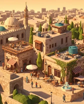 Illustration for 2 Days in Damascus — Romance