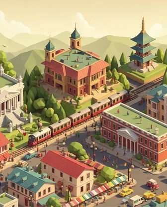 Illustration for 3 Days in Darjeeling — Culture & History