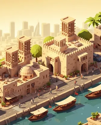 Illustration for 3 Days in Dubai — Culture & History