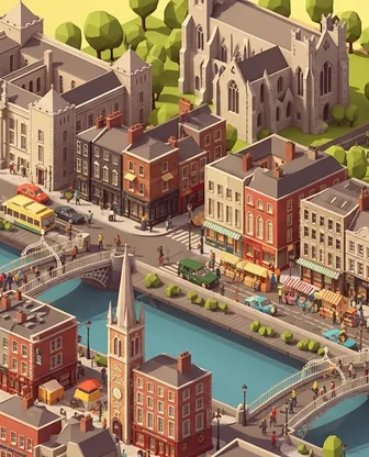 Illustration for 3 Days in Dublin — First-Timer Highlights