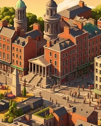 Illustration for 2 Days in Dublin — Romance