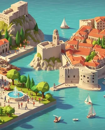 Illustration for 3 Days in Dubrovnik — Family with Kids