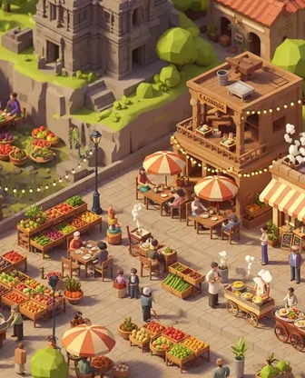 Illustration for 2 Days in Ellora — Food & Wine