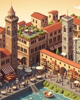 Illustration for 2 Days in Florence — Food & Wine
