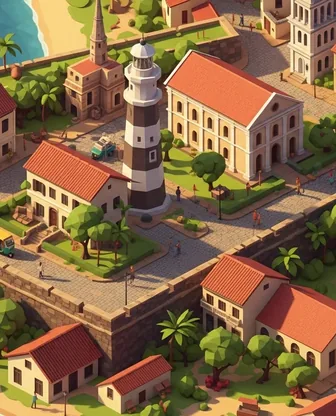 Illustration for 3 Days in Galle — Culture & History