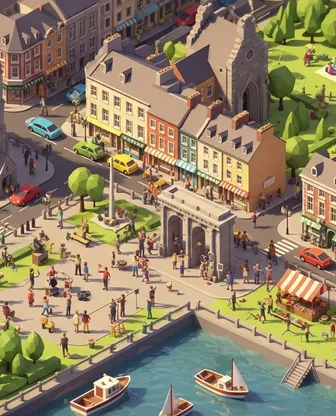 Illustration for 3 Days in Galway — Family with Kids