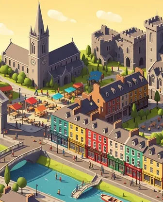Illustration for 3 Days in Galway — First-Timer Highlights