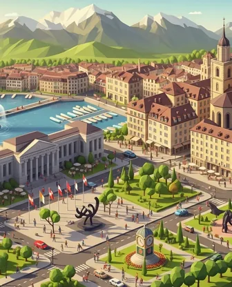 Illustration for 3 Days in Geneva — First-Timer Highlights