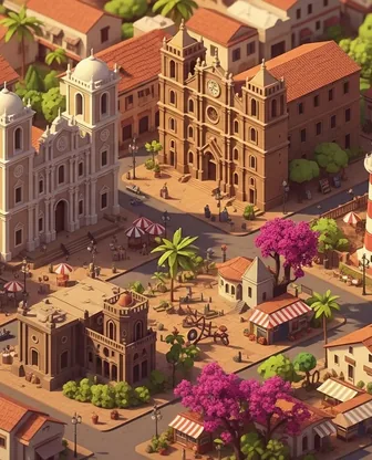 Illustration for 3 Days in Goa — Culture & History