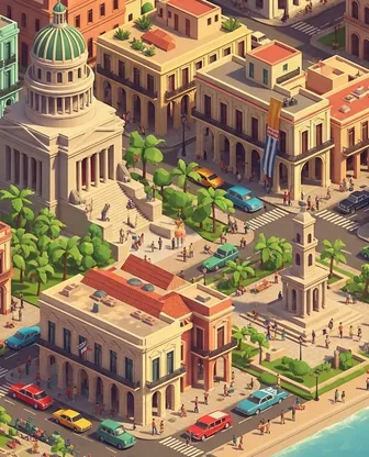 Illustration for 3 Days in Havana — Culture & History