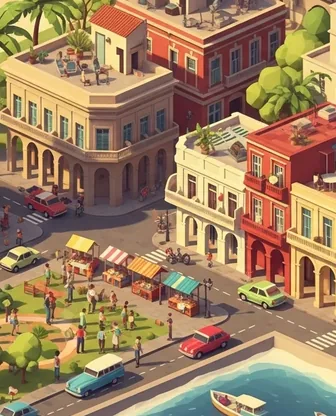Illustration for 3 Days in Havana — Family with Kids