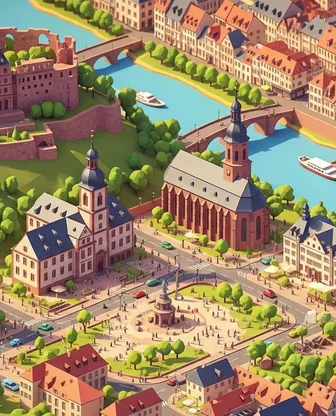 Illustration for 3 Days in Heidelberg — First-Timer Highlights