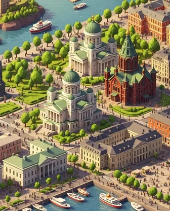 Illustration for 3 Days in Helsinki — Culture & History