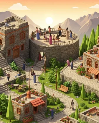 Illustration for 2 Days in Hunza — Romance