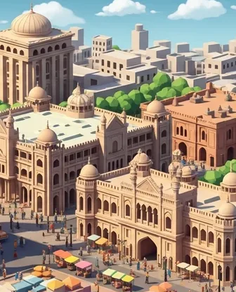 Illustration for 3 Days in Hyderabad — Culture & History