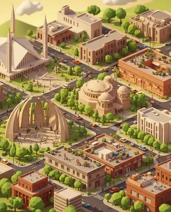 Illustration for 3 Days in Islamabad — Culture & History