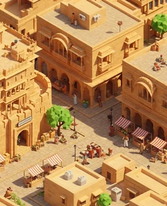 Illustration for 3 Days in Jaisalmer — First-Timer Highlights